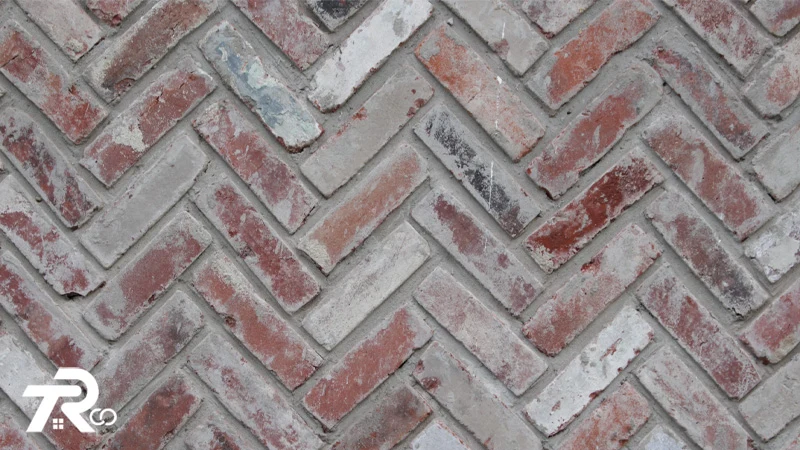 چیدمان زیگزاگی آجر