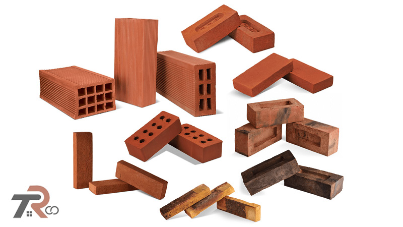 انواع آجر + کاربرد و دسته بندی آجرها