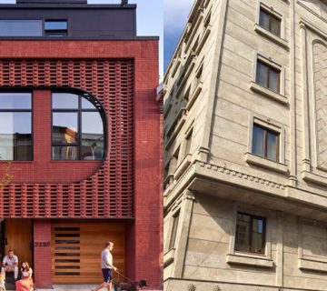 نمای سنگ بهتر است یا آجر؟ تفاوت نمای سنگ با آجر