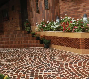 بهترین آجر نما برای محوطه سازی باغ و باغچه