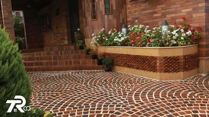 بهترین آجر نما برای محوطه سازی باغ و باغچه