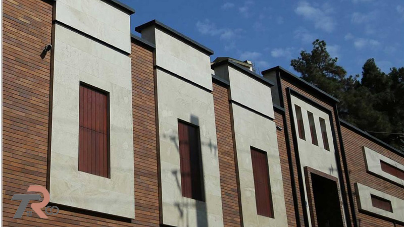 نمای ترکیبی ساختمان