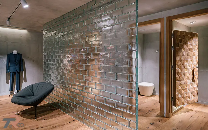 آجر شیشهای؛ کاربردها و مزایا در طراحی داخلی