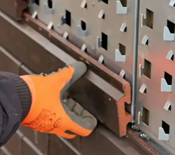 اجرای آجر با روش خشک