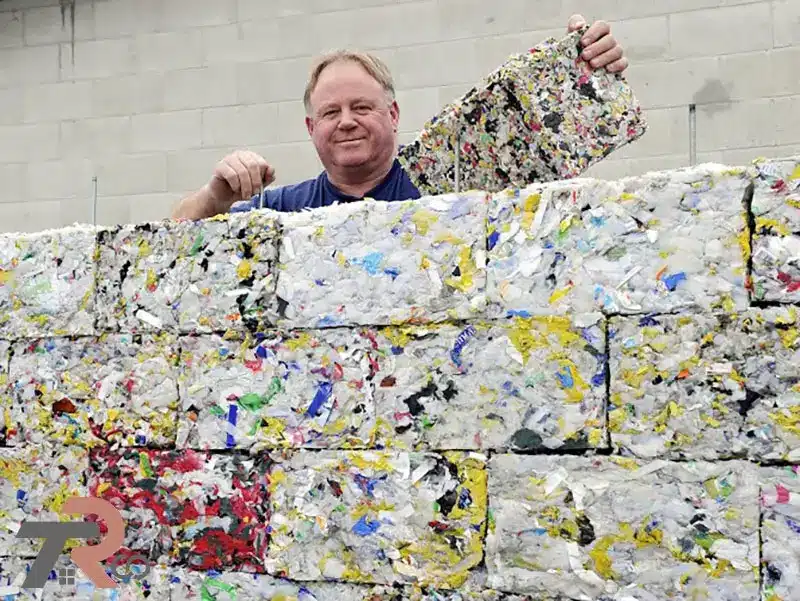 آجر پلاستیکی بازیافتی