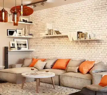 آجر سفید در طراحی داخلی